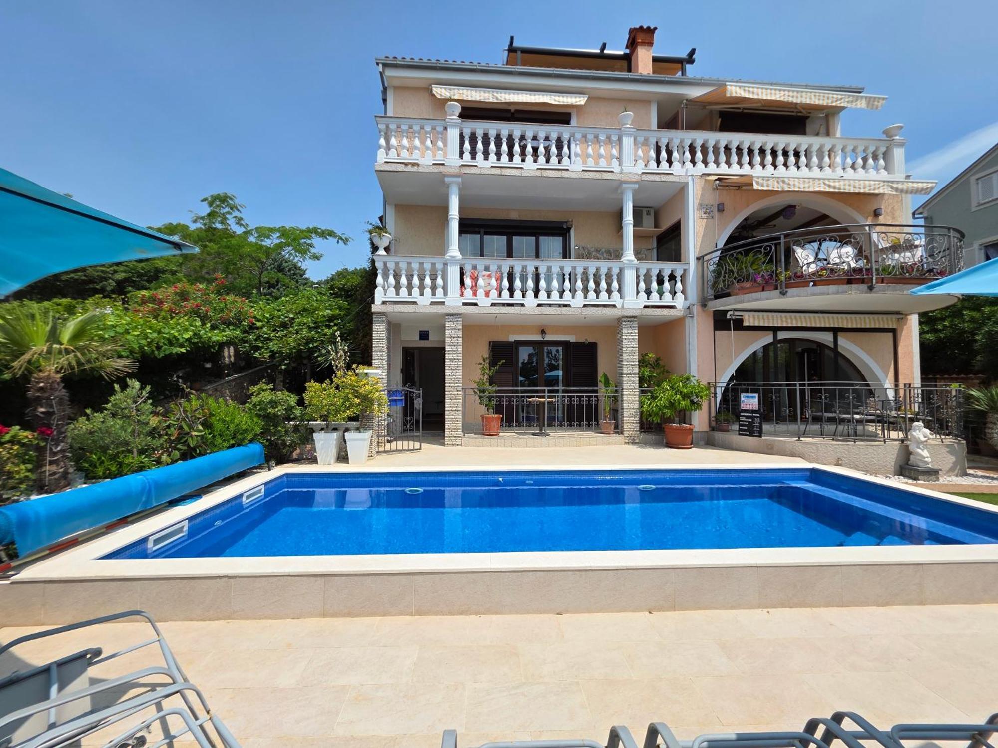 Apartments Villa Vera Novi Vinodolski Zewnętrze zdjęcie